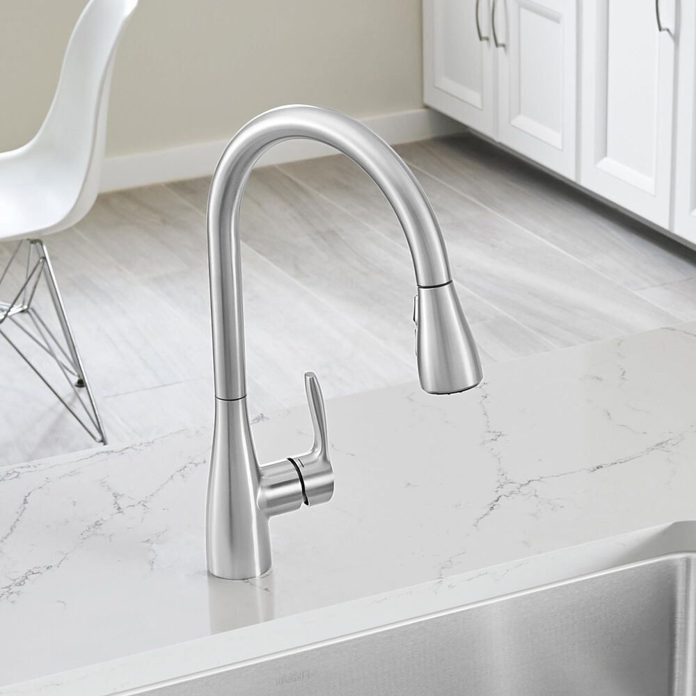 Blanco Atura Pull-Down Faucet in PVD Steel, , large