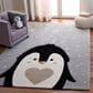 Safavieh Carousel 8" x 10" Light Grey and Black Kids Area Rug, , large