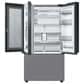 Samsung Bespoke Bespoke 24 Cu. Ft. French Door Refrigerator with Beverage Center - Stainless Steel Panels Included, , large