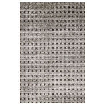 Jeremiah Brent x Loloi Bleecker Silver and Charcoal 2"7" x 8" Runner, , large