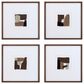 Slatehouse Richmond 24" x 24" Wall Art in Brown (Set of 4), , large