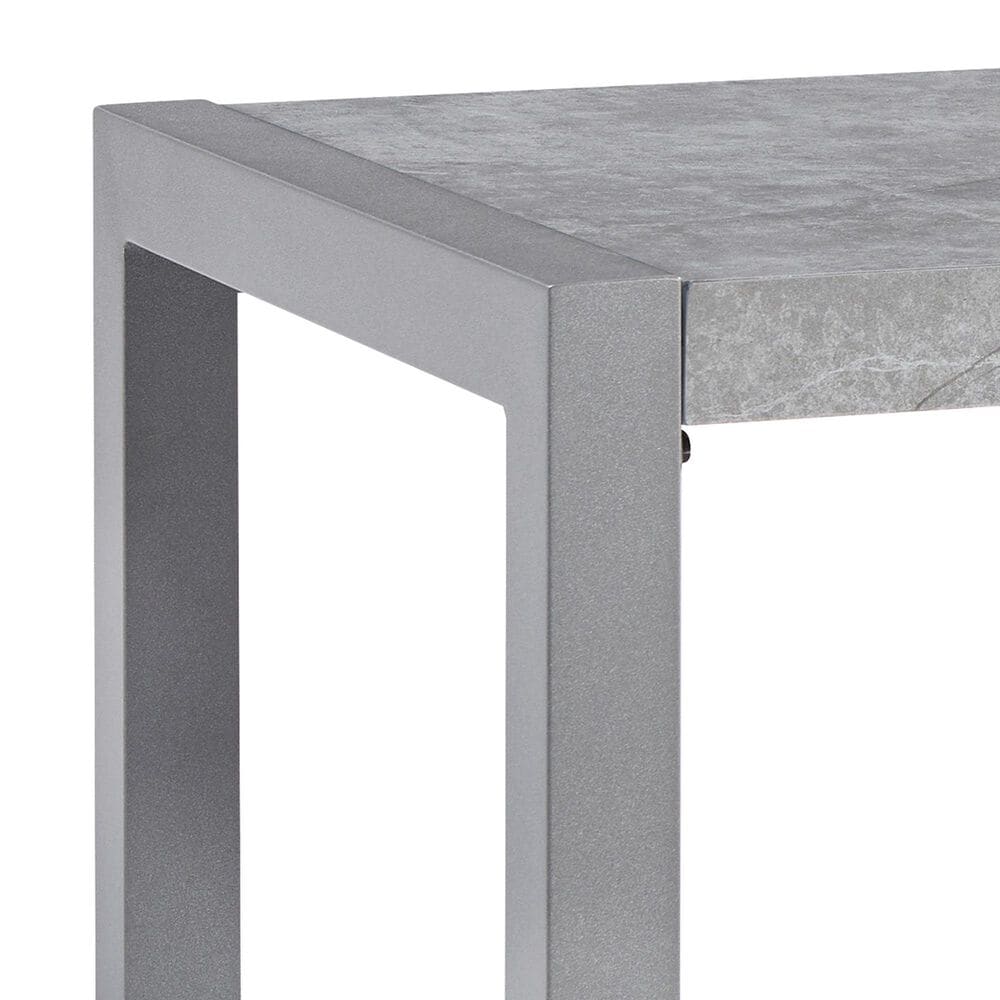 Ashley Hurley Park Patio Rectangular Coffee Table in Gray, , large