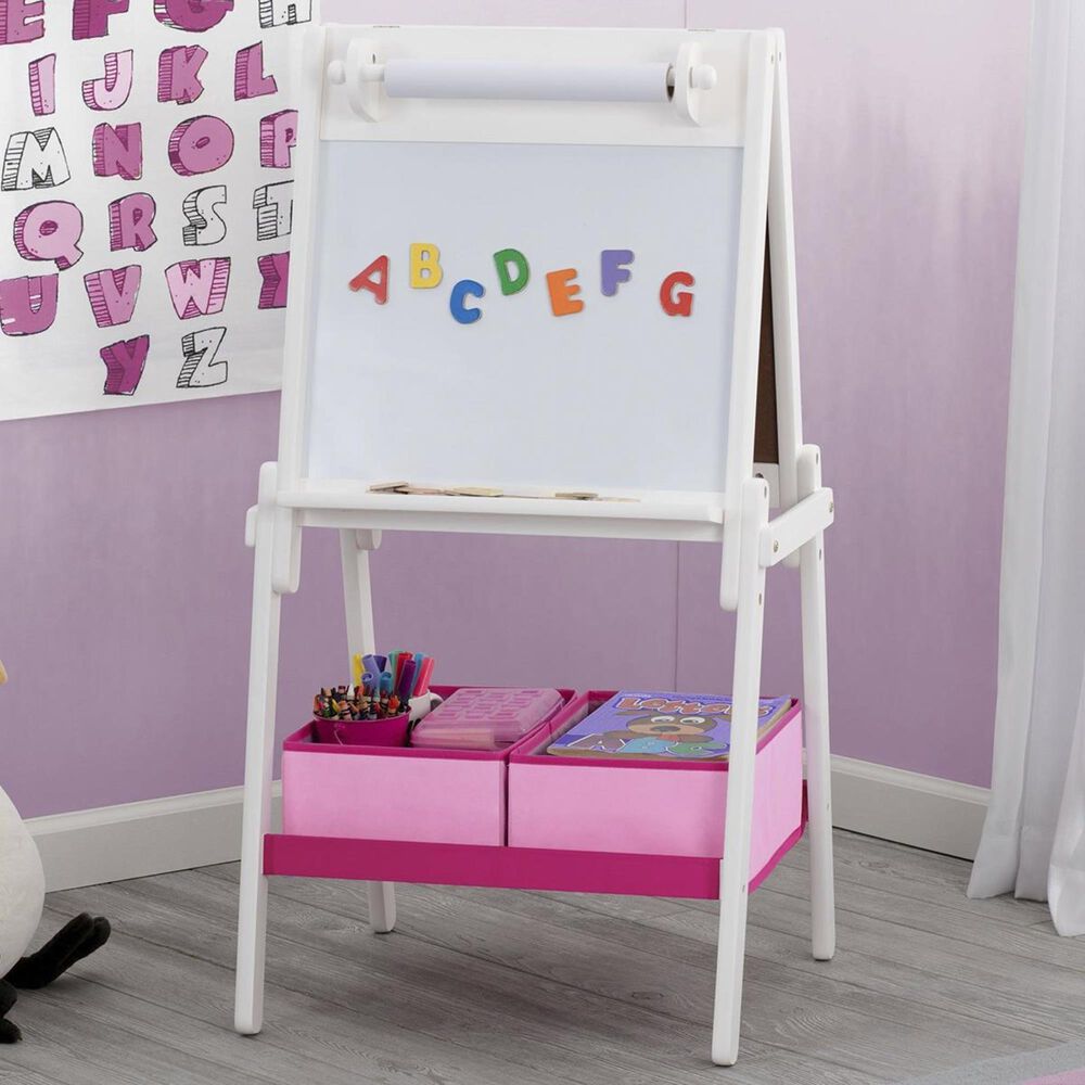 Delta Mysize Double Sided Easel in Bianca White, , large
