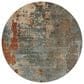 Dalyn Rug Company Kochi KC11 Teal 8" Round Area Rug, , large