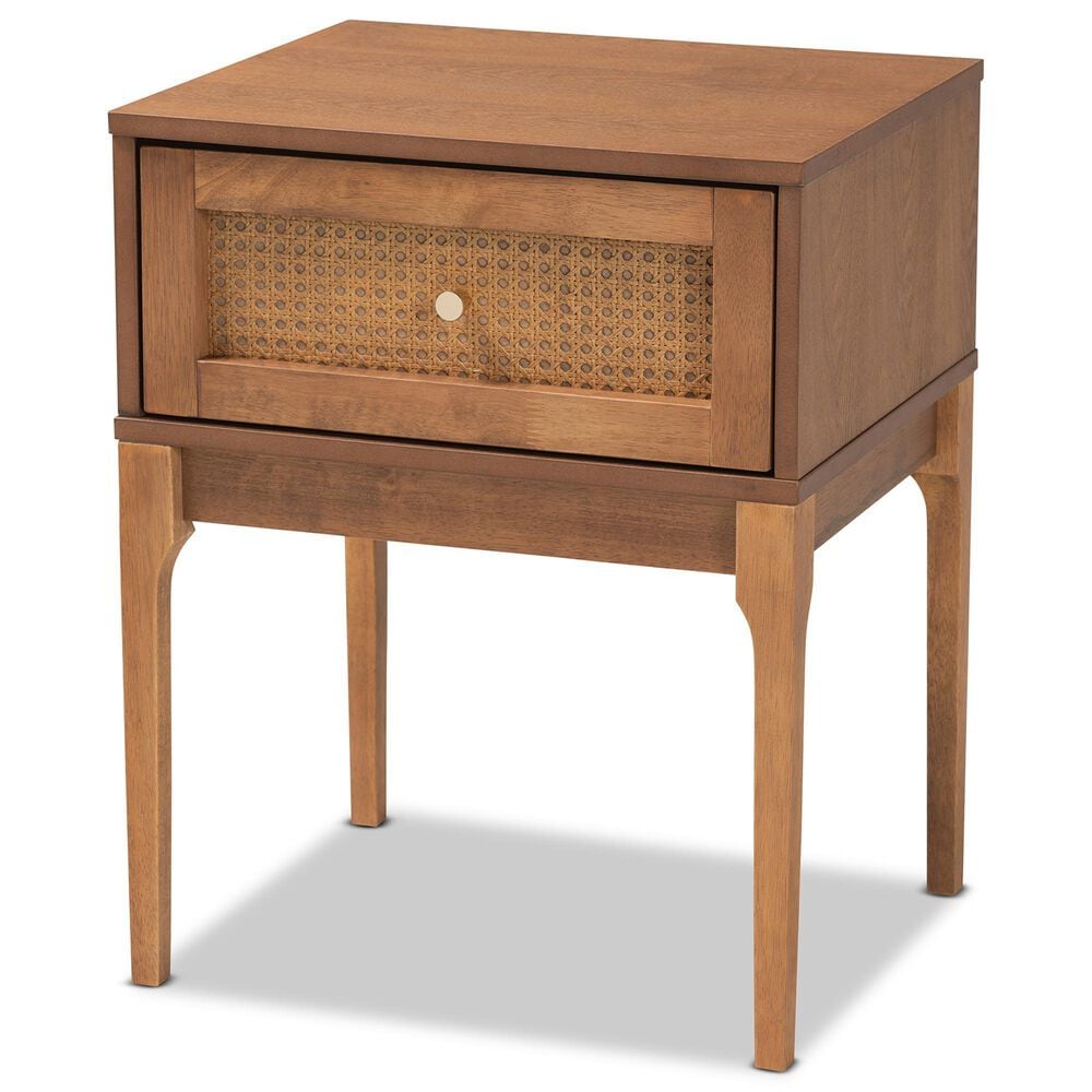 Baxton Studio Ramiel 1-Drawer Nightstand in Ash Walnut, , large
