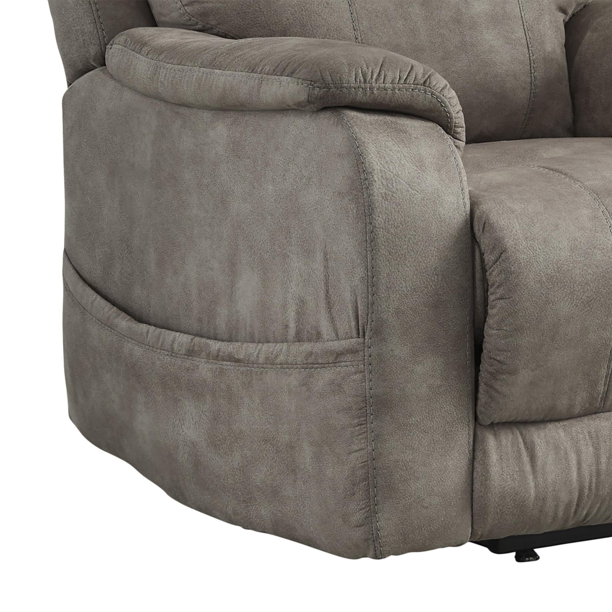 Ashley Crestmeade Power Lift Recliner in Fossil