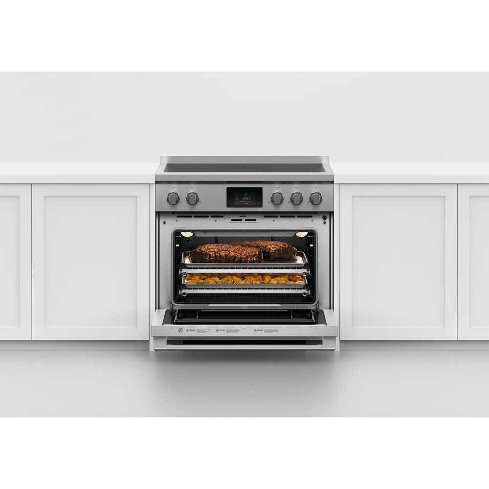 Fisher and Paykel 36" Professional Induction Range in Stainless Steel