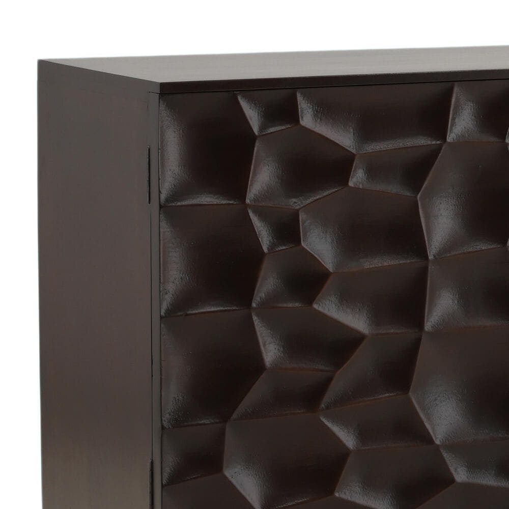 Blue Sun Designs Tavian Sideboard in Dark Brown and Black, , large