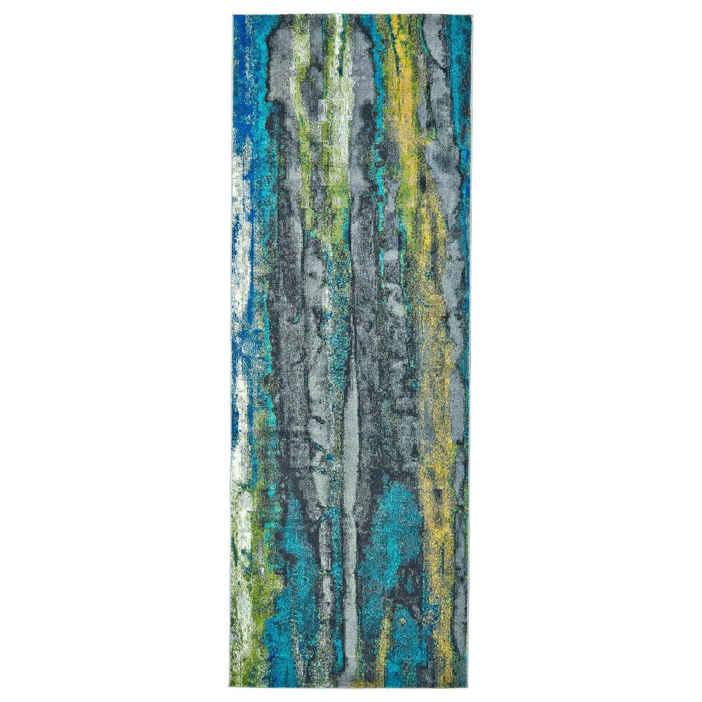 Feizy Rugs Brixton 3606F 2'10" x 7'10" Aura Runner, , large