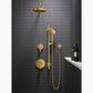 Kohler Awaken Showering Kit in Vibrant Brushed Moderne Brass, , large