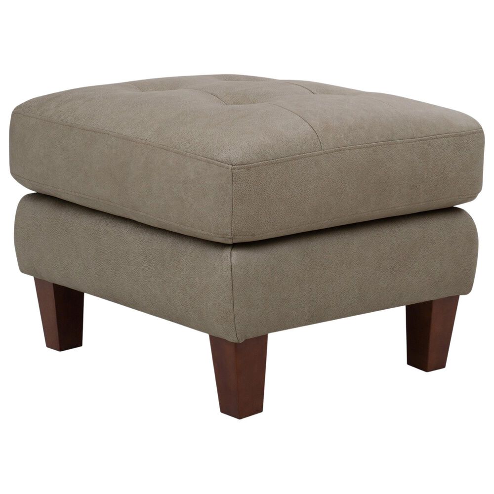 Italiano Furniture Ellis Accent Chair and Ottoman in Green Pea, , large