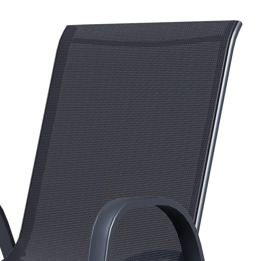 Redline Creation Inc. Color Stack Chair in Black, , large