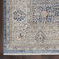 Nourison Starry Nights STN08 5" x 7" Light Blue Area Rug, , large