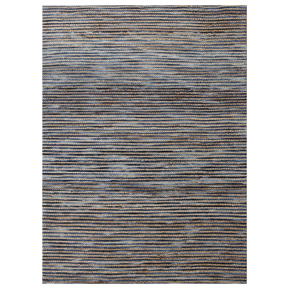 L&R Resources Rondane 5" x 7"9" Navy Area Rug, , large