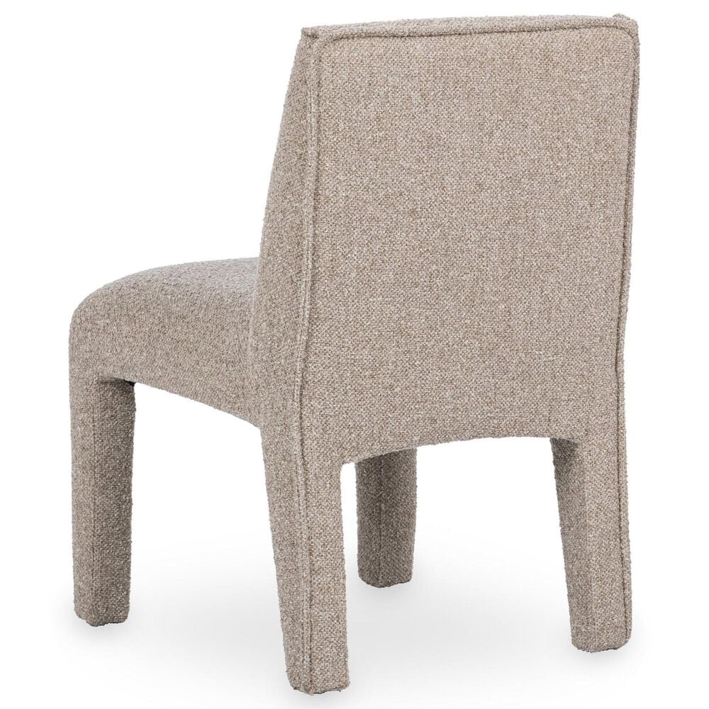 Classic Home Branzon Upholstered Dining Side Chair in Sandy Brown, , large