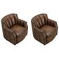 Hydeline Laredo Swivel Chair in Aged Maple (Set of 2), , large