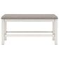 Ashley Robbinsdale 49" Counter Height Bench in Antique White, , large