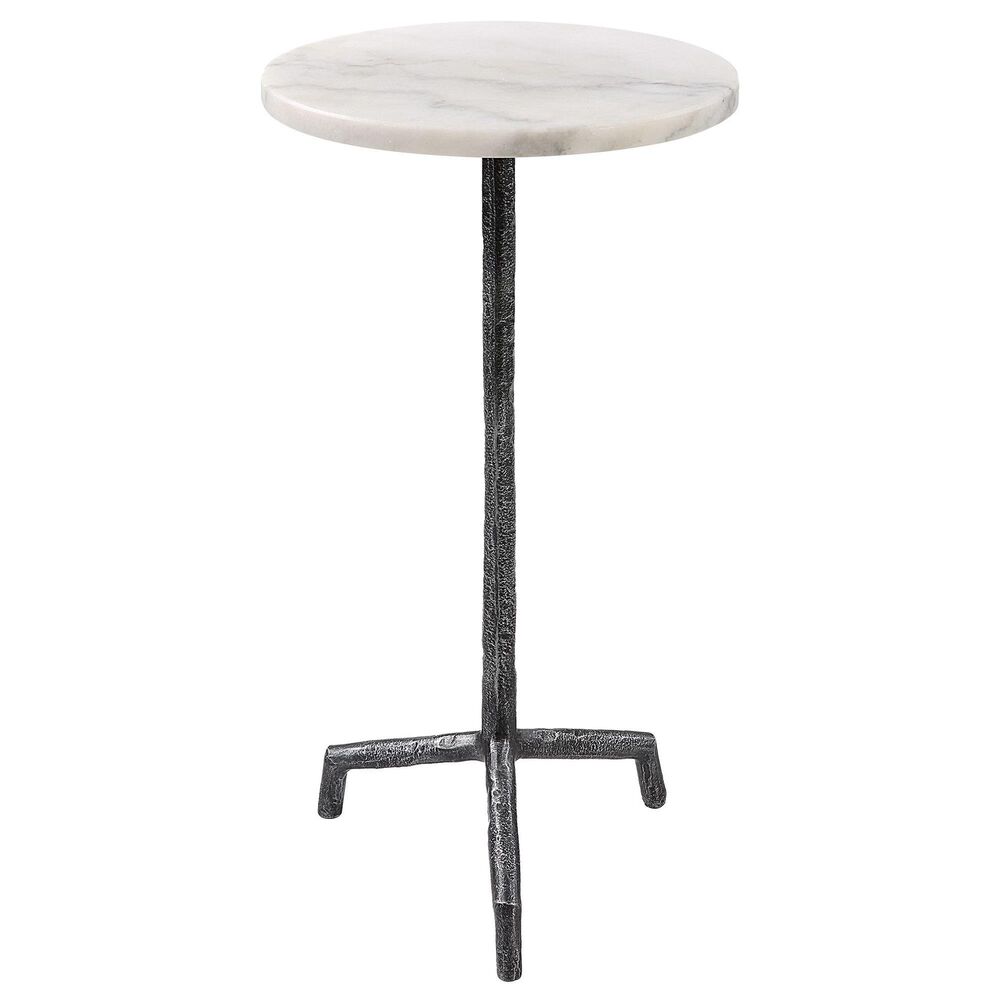 Uttermost Puritan Drink Table in Black and White, , large