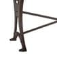Home Trends & Design Organic Forge 94" Dining Table in Raw Walnut and Antique Zinc, , large