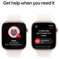 Apple Watch Series 10 GPS 46mm Rose Gold Aluminum Case with Light Blush Sport Band - M/L, , large