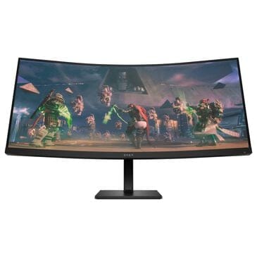 HP 34" WQHD 165Hz Curved Gaming Monitor in Black, , large
