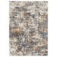 Surya Tuscany TUS-2325 7"10" x 10"3" Gray, Blue and Camel Area Rug, , large