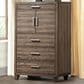 New Heritage Design Harrisburg 4-Drawer Chest in Walnut, , large
