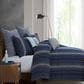BCP Home Harper Navy 3PC King Comforter Set, , large