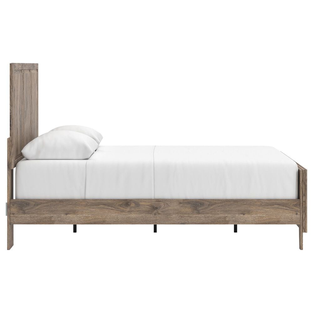 Ashley Rusticott Queen Panel Bed in Brown, , large