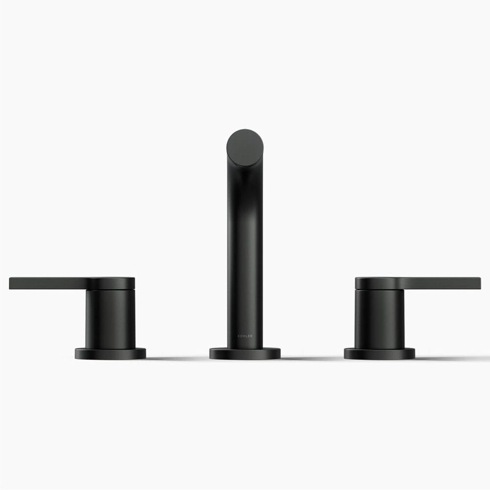 Kohler Elate Widespread Bathroom Sink Faucet in Matte Black, , large