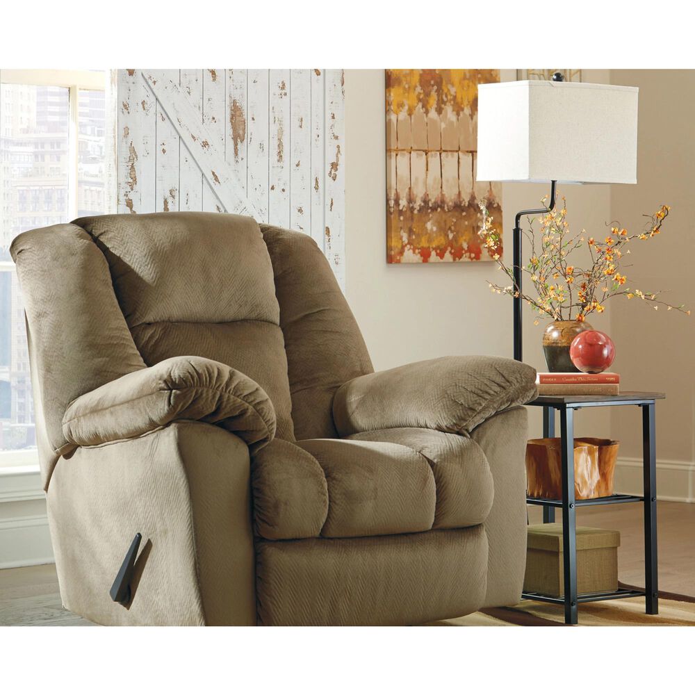 Ashley Shianne Floor Lamp in Black and Antique Brown, , large