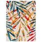 Safavieh Cabana CBN368A 4"5" x 6"5" Ivory and Navy Indoor/Outdoor Area Performance Rug, , large