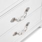 Elements International Direct Ship Annie 3-Drawer Nightstand in White, , large