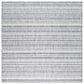 Surya Eagean EAG-2407 Navy, Blue, Pale Blue, Oatmeal, Gray, Off-White and Taupe 6"7" Square Indoor/Outdoor Area Rug, , large