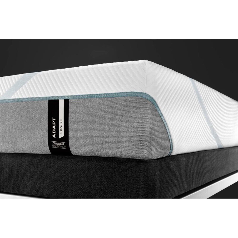 Tempur-Pedic TEMPUR-ADAPT Medium Queen Mattress with Low Profile Box Spring, , large