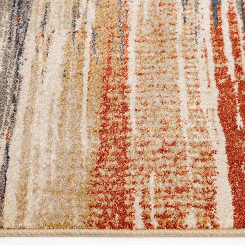 Central Oriental Montville Desmonia 5&#39; x 7&#39;3&quot; Alabaster and Multicolor Area Rug, , large