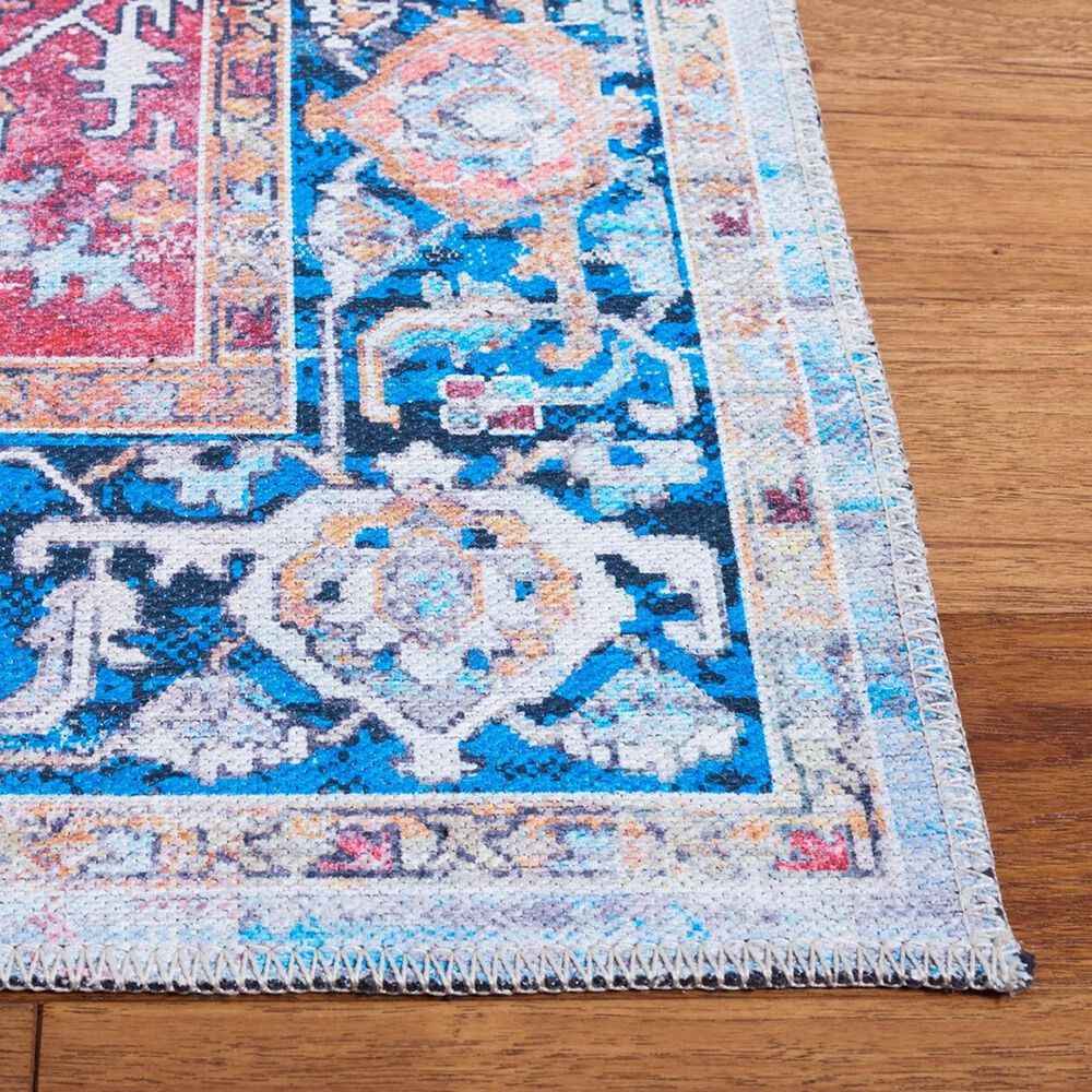 Safavieh Serapi 3&#39;3&quot; x 5&#39; Rust and Navy Area Rug, , large