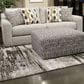 Hartsfield Hooten Stationary Queen Sleeper Sofa in Nickel, , large