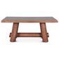 Home Trends & Design Timbers Barrel and Buddy 7-Piece Rectangular Dining Set in Light Vinegar and Matte Brown, , large