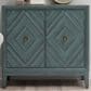 Linon Home Decor Jaylan 2-Door Cabinet in Blue, , large