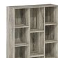 HOMLUX 11-Cube Reversible Open Shelf Bookshelf in French Oak, , large