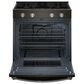 Whirlpool 30" Gas Smart Range in Black-on-Stainless Steel, , large