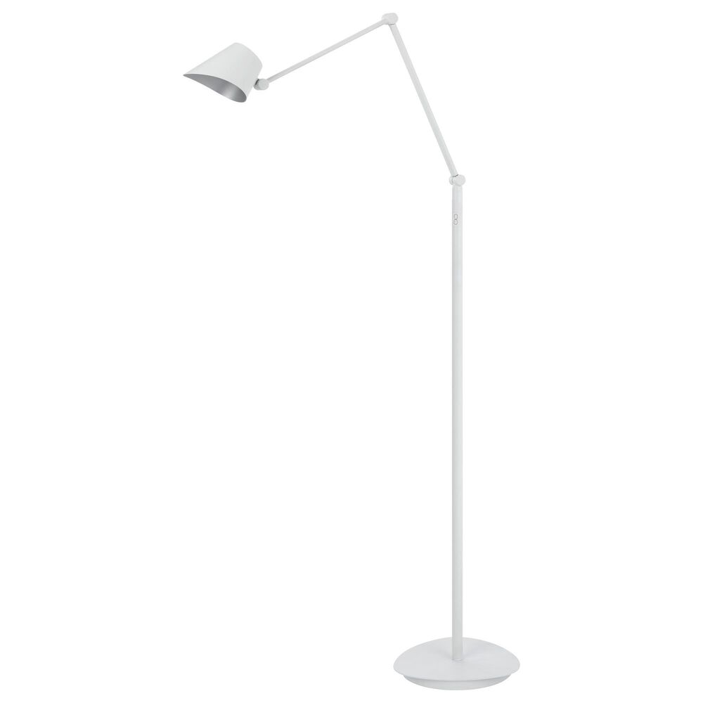 Cal Lighting Polarline Floor Lamp in Sand White, , large