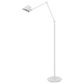 Cal Lighting Polarline Floor Lamp in Sand White, , large