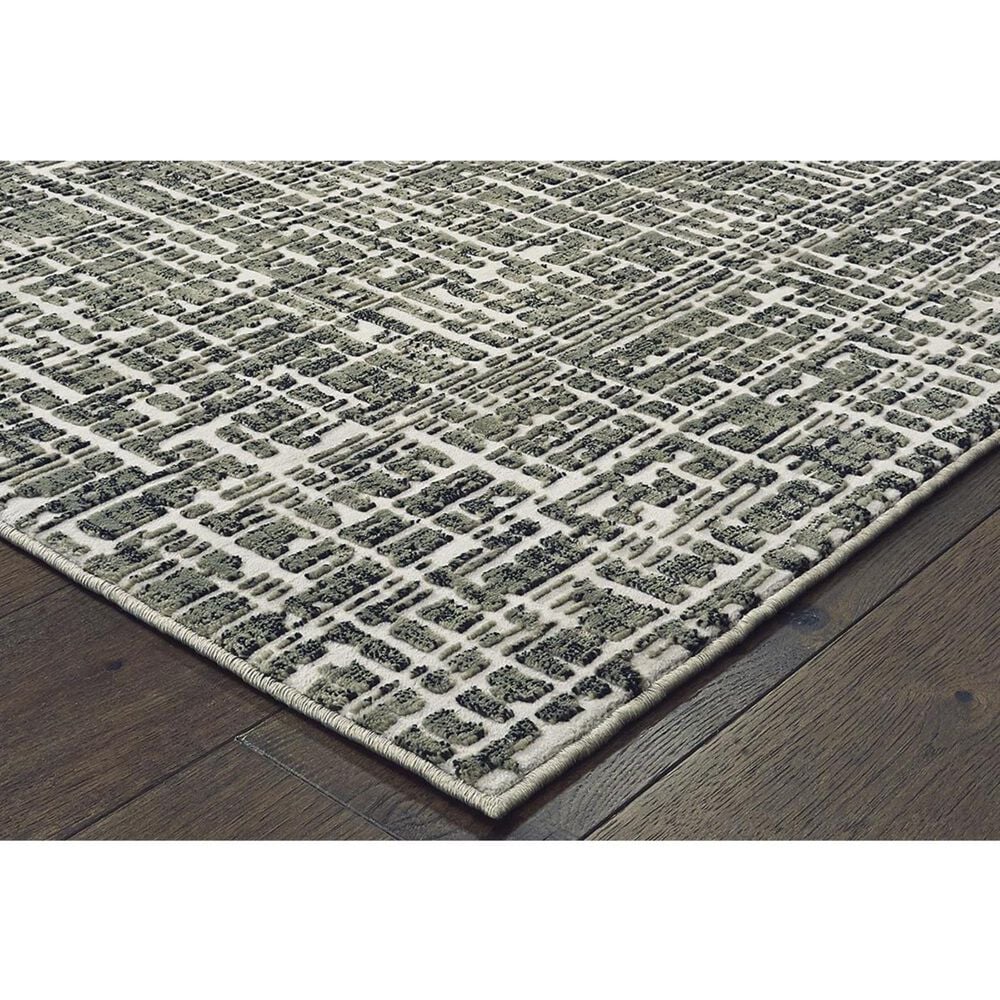 Oriental Weavers Bowen 2066W 5&#39;3&quot; x 7&#39;6&quot; Grey Area Rug, , large