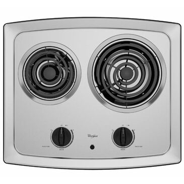 Whirlpool 21" Electric Coil Cooktop, , large