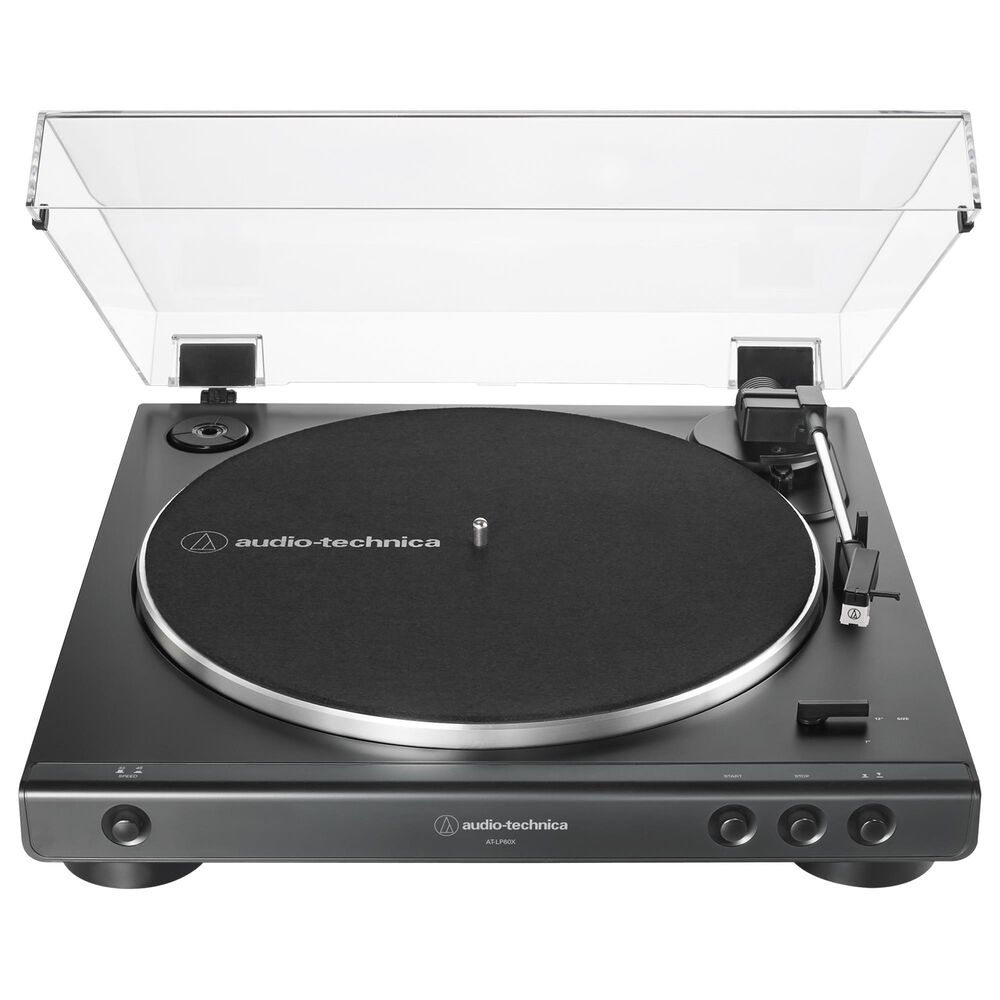 Audio-Technica Fully Automatic Belt-Drive Turntable in Gun Metal, , large
