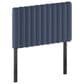 HOMLUX Roanne Twin Upholstered Tufted Headboard in Denim, , large