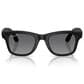 Rayban Glasses Wayfarer Gen 2 53mm Sunglasses with Graphite Polarized Lenses in Matte Black, , large
