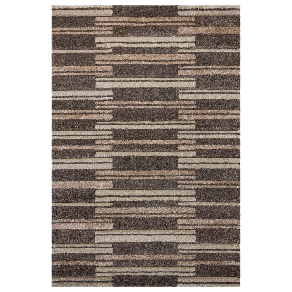 Loloi Silas 7"10" x 10" Mocha and Champagne Area Rug, , large